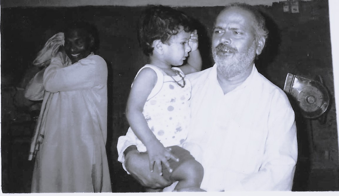 LATE SHRI HARIDWAR PRASAD GUPTA WITH RADHE KRISHNAN GUPTA